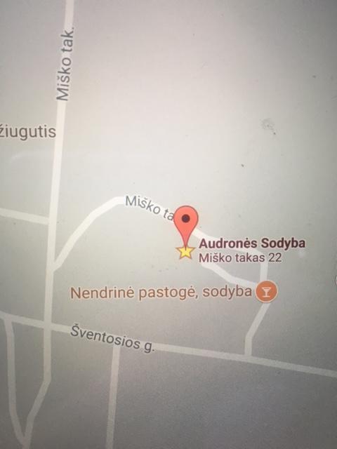 Audrones Sodyba Šventoji Dış mekan fotoğraf